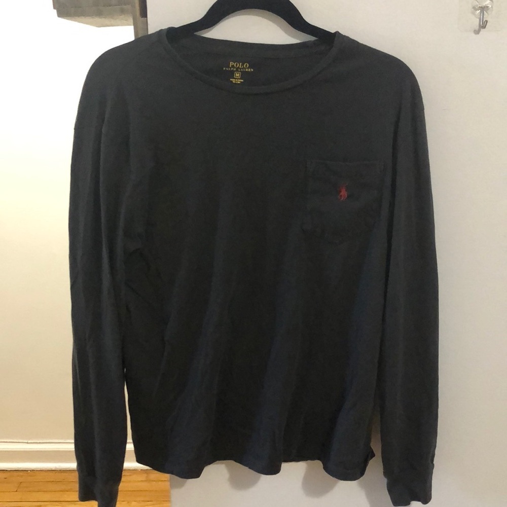 Polo Ralph Lauren long sleeve pocket logo T-shirt